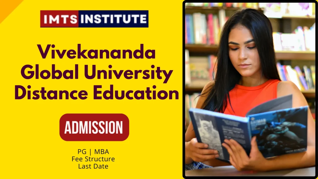 Vivekananda Global University Distance Education